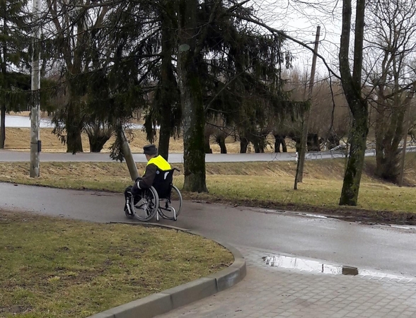 Pažadėjęs nebedaryti nusižengimų, neįgalus vyras tą pačią dieną pažadą sulaužė