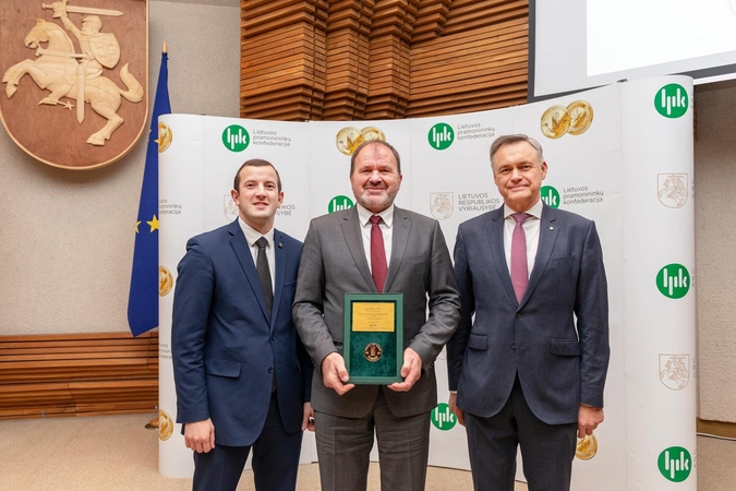 „Klaipėdos vanduo“ pagerbtas aukso medaliu