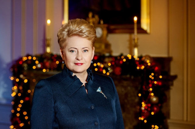 Prezidentė Dalia Grybauskaitė.