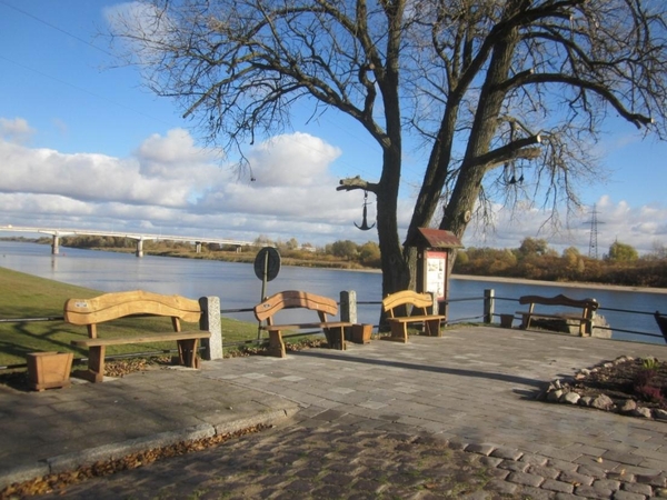 Rusnės salą apjuos suolelių alėja