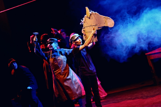 „Jaunaties“ festivalis uostamiestyje baigsis nuotykių spektakliu