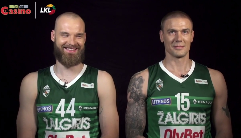 Antanas Kavaliauskas ir Robertas Javtokas.