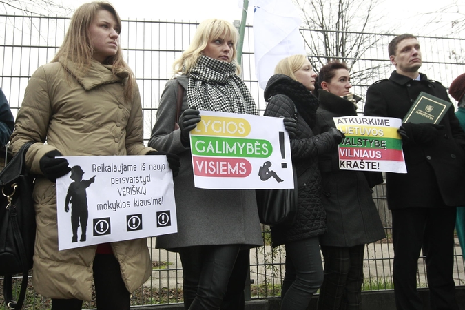 Vilniaus rajone gresia išnykti lietuviškoms mokykloms