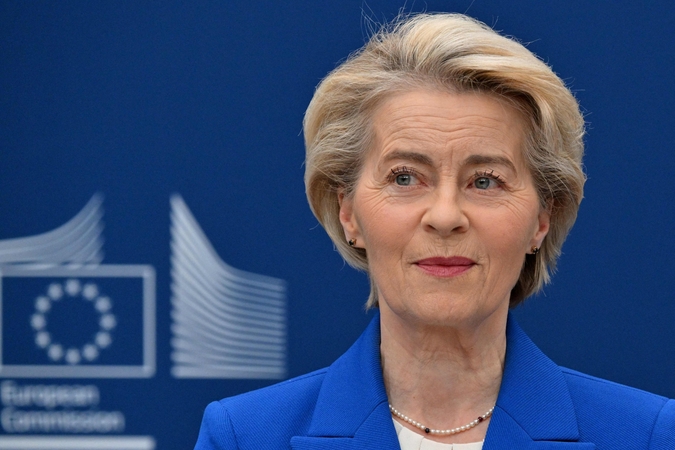 EK vadovė pristatė 800 mlrd. eurų vertės Europos gynybos planą