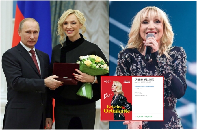 Latvija užvėrė duris dainininkei Kristinai Orbakaitei: įtraukė į „juodąjį sąrašą“