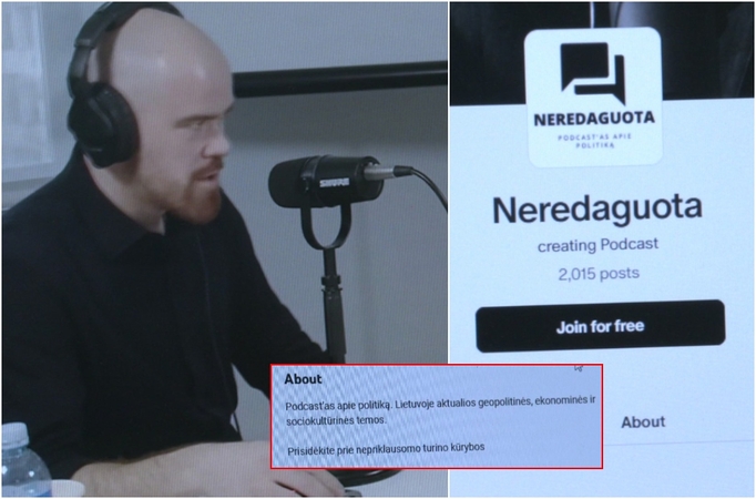 Žinomam tinklalaidininkui iškelta baudžiamoji byla