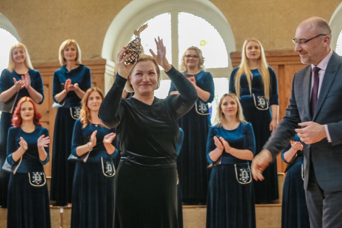 Žvejų rūmų moterų chorui – solidus apdovanojimas