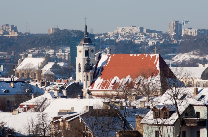 Vilniuje sekmadienį pasnigs, bet žvarbu nebus