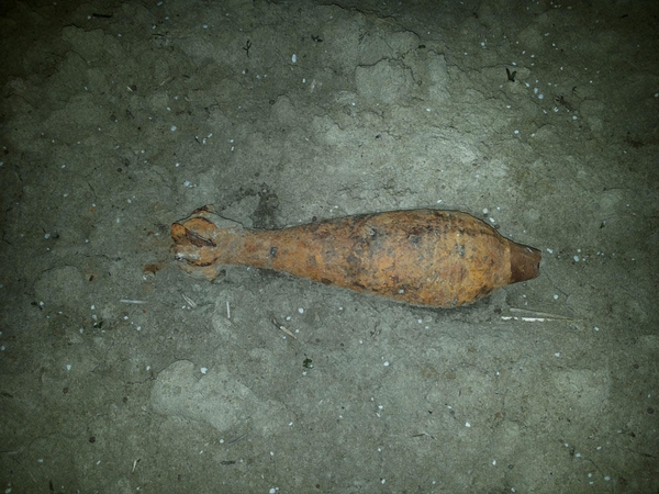 Šakių ūkininkas rado pavojingą sprogmenį
