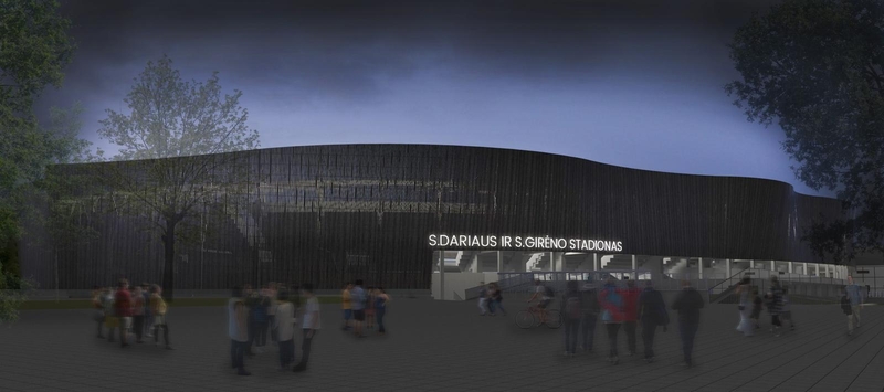 Taip stadionas atrodys po rekonstrukcijos.