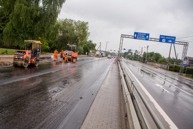 Kelią į Kauno oro uostą sutvarkys laiku?