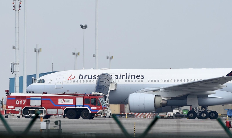 „Brussels Airlines“ atšaukė trečiadienio skrydį iš Briuselio į Vilnių