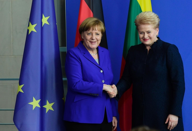 D. Grybauskaitė: A. Merkel Europai reikalingesnė kaip Vokietijos kanclerė