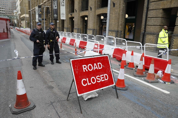 Drąsūs londoniečiai nepabūgo stoti į kovą su teroristais