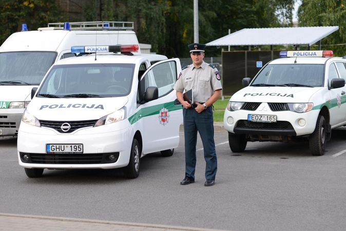 Vilniaus policija nusitaikė į girtus vairuotojus
