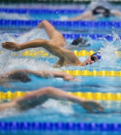 Europos plaukimo pirmenybėse S. Bilis 200 m rungtyje laisvu stiliumi liko 35-as