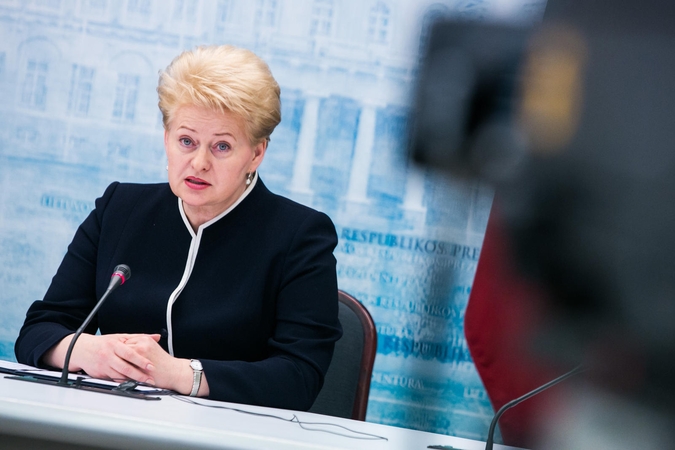 D. Grybauskaitė perspėja: prieš Lietuvą ir ją pačią bus rengiamos informacinės atakos