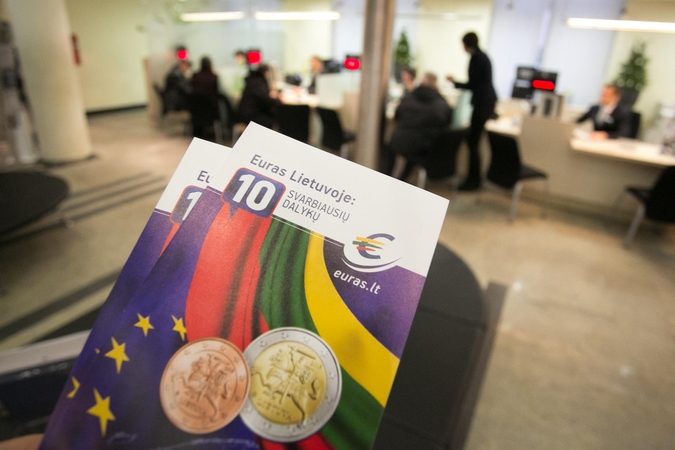 Euro įvedimas: Lietuva kol kas susitvarko geriau nei Latvija ir Estija