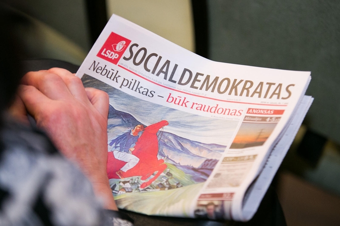 Socialdemokratai išlieka populiariausi, antri – liberalai 