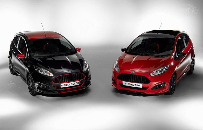 „Ford“ improvizuoja: „Fiesta Red“ ir „Fiesta Black“