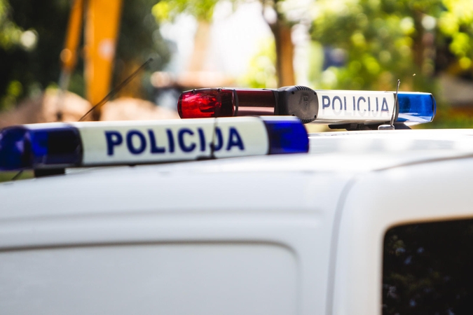 Per avariją Kaune nukentėjo du policininkai