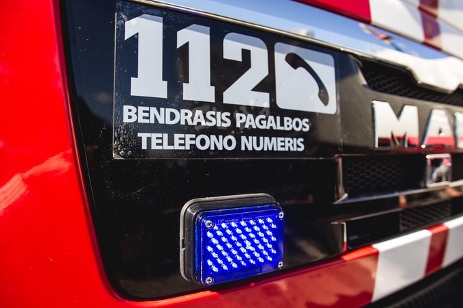 Klaipėdoje užsidegė automobilis