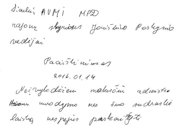 Mokesčių mokėtojas pasiteisino: nespėjau perskaityti, nes šuo sudraskė laišką