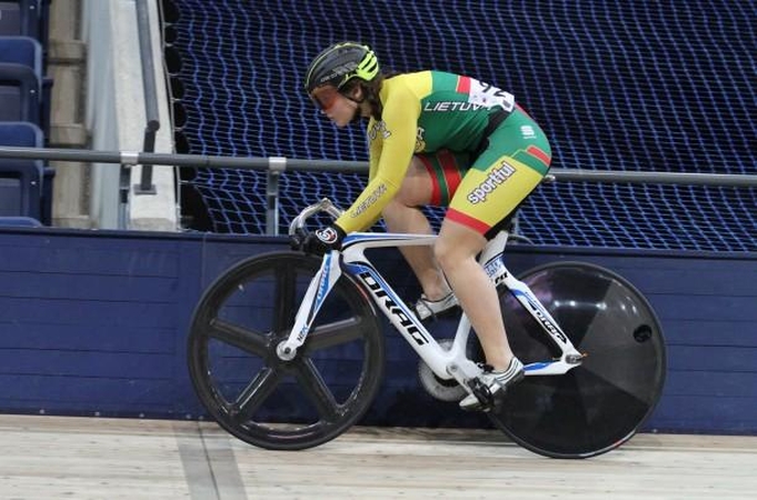 Dviratininkė M. Marozaitė Lenkijoje pelnė sidabro medalį
