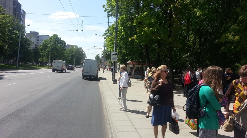 Viešojo transporto keleivių patogumui – dar vienas ženklas