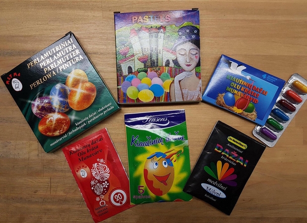 Kuo marginti kiaušinius, kad nepakenktume sveikatai?