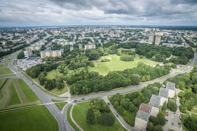 Rekonstruotas Draugystės parkas bus skirtas sportui