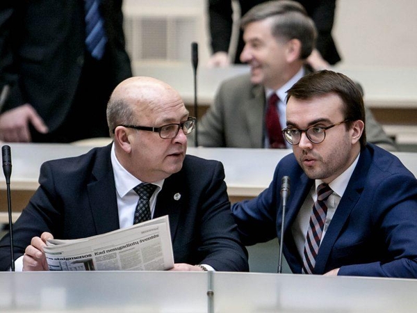 V. Matijošaitis ir P. Mačiulis