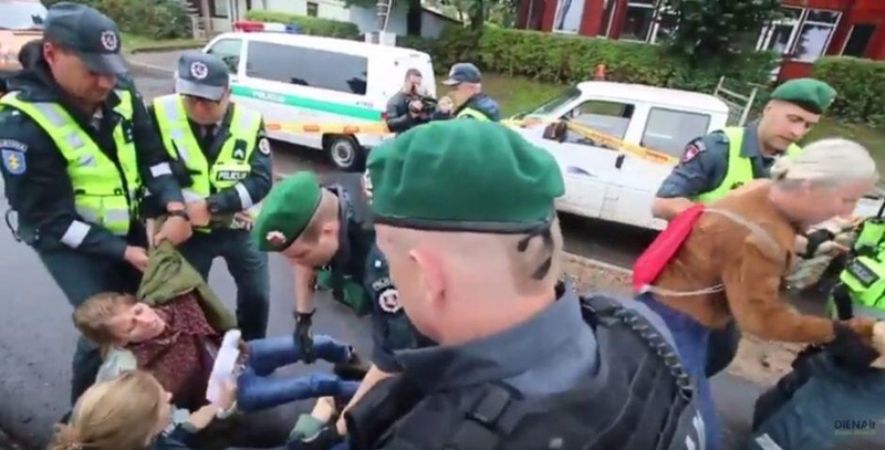 S. Skvernelis: diskusija dėl medžių kirtimo Kaune turėjo vykti be policijos