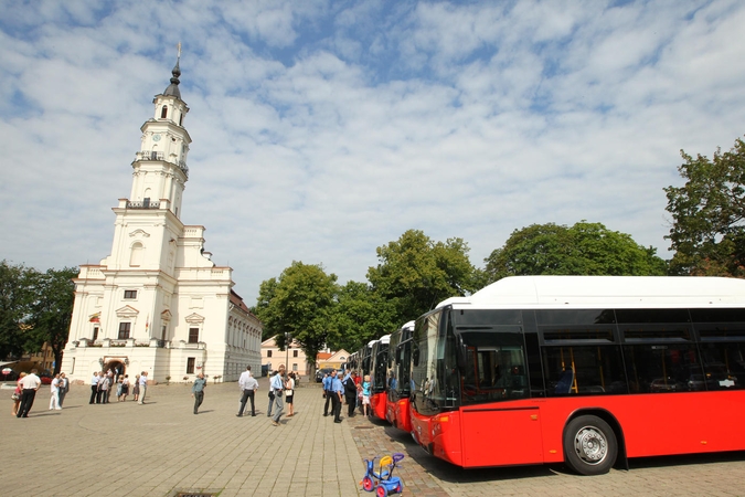 Autobusų pristatymas