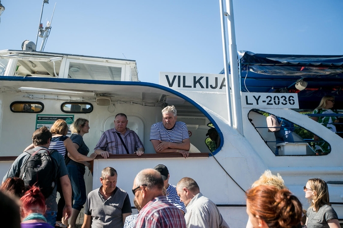 Po Kauno miestą ir rajoną – laivu