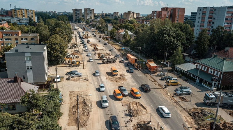 Svarbi informacija vairuotojams: laikinai Taikos prospektu geriau nevažiuoti