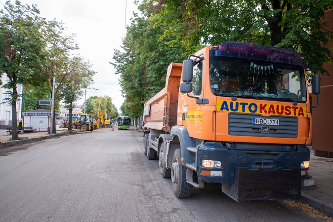 Žinia vairuotojams: Kęstučio gatve galės važiuoti ne visi