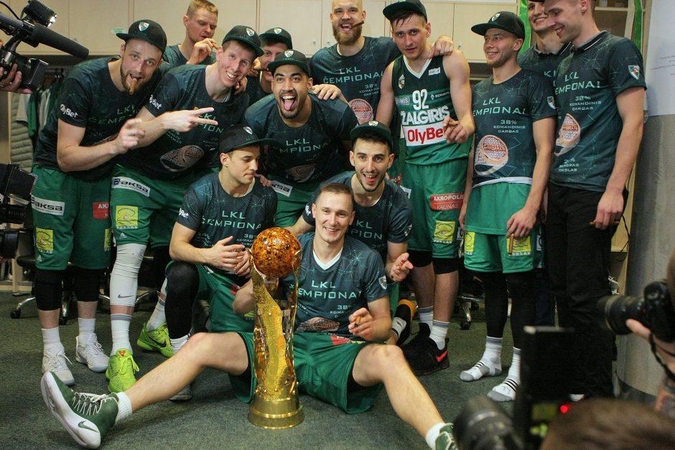 Kauno „Žalgiris“ tapo LKL čempionu!