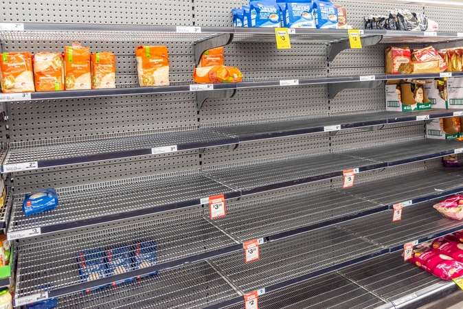 Kainų reguliavimas ekstremalių situacijų metu gali lemti prekių stygių?
