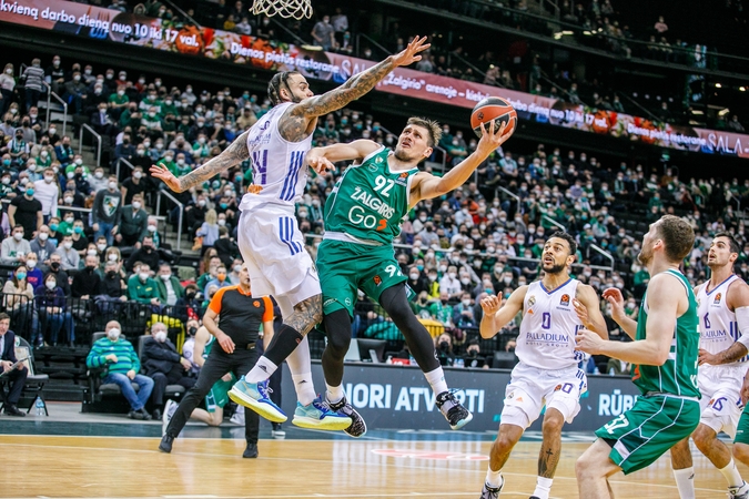 „Žalgiris“ užtikrintai įveikė Madrido „Real“