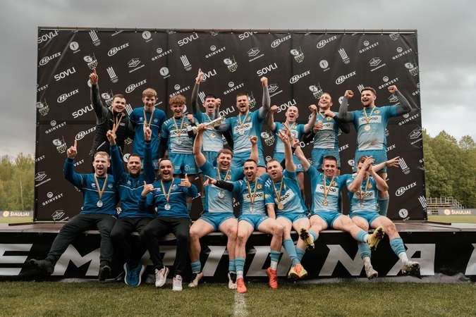 „Pietinia derbį“ laimėjęs „Baltrex“ – aštuntą kartą iš eilės Lietuvos regbio čempionas
