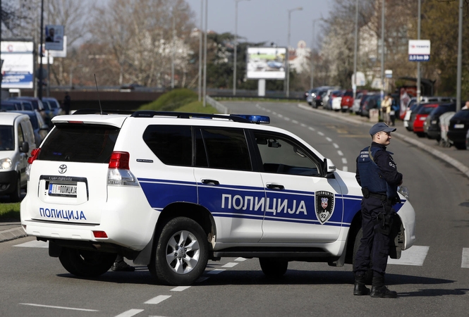 Serbijos policija per kovos su korupcija reidą areštavo 53 žmones