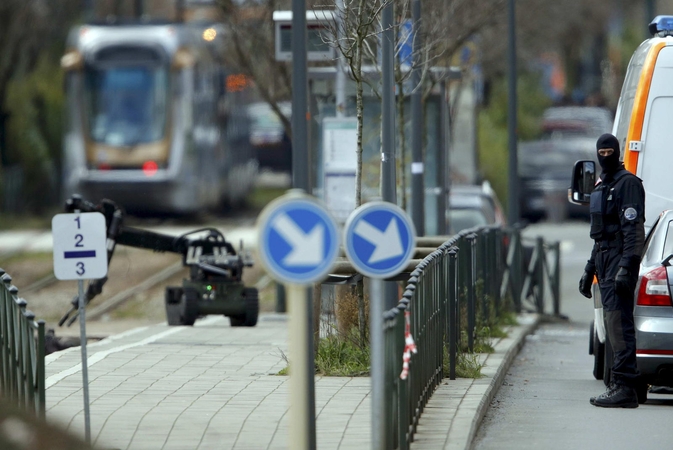 Per antiteroristinę operaciją Briuselyje sulaikytas įtariamasis