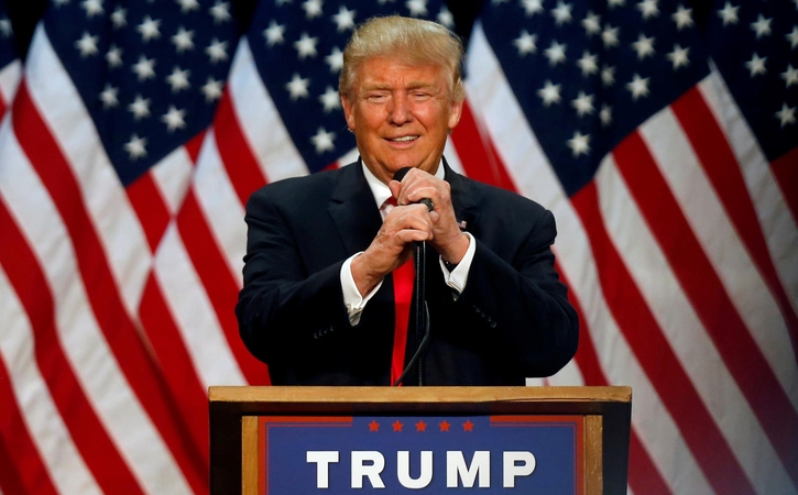 D. Trumpas: Britanija nebus „eilės gale“ pasirašant prekybos sutartį su JAV