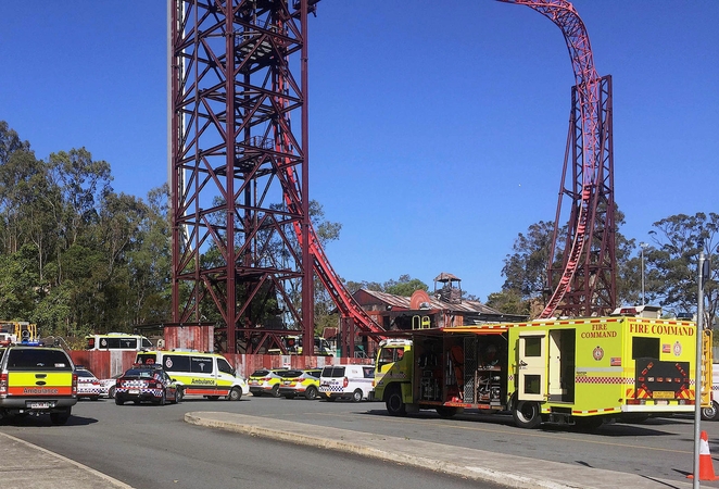 Australijoje per incidentą pramogų parke žuvo keturi žmonės
