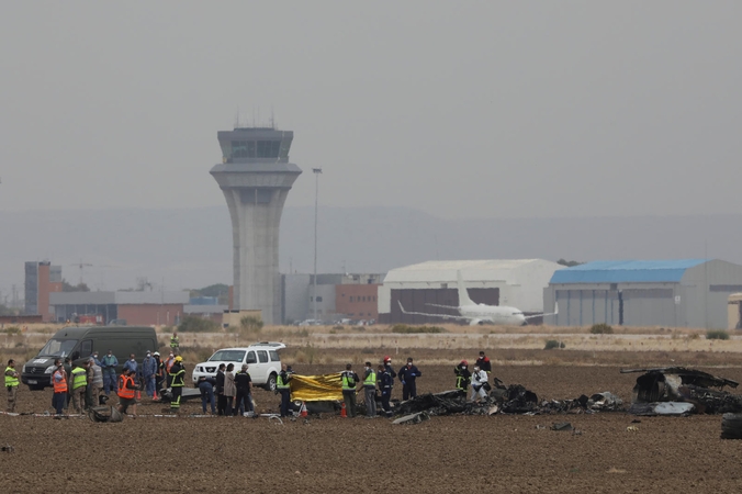 Ispanijoje sudužo karo lėktuvas: pilotas žuvo