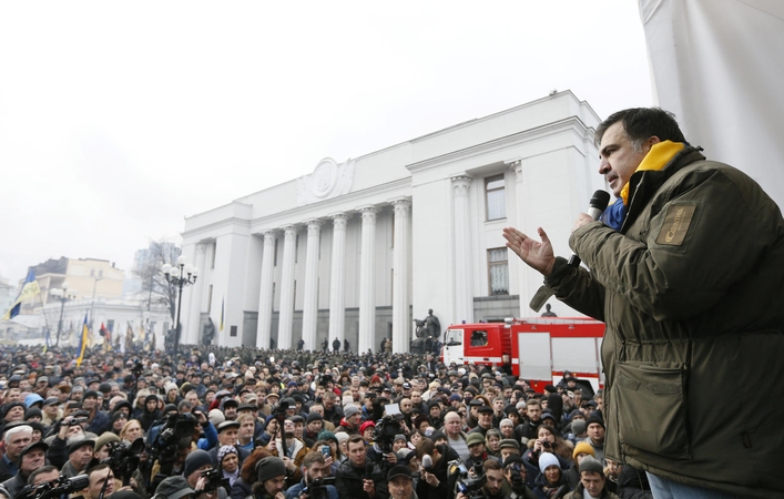 M. Saakašvilis nepripažįsta Ukrainos kaltinimų