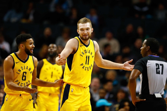 D. Sabonis su „Pacers“ ketvirtą kartą iš eilės krito Šarlotėje