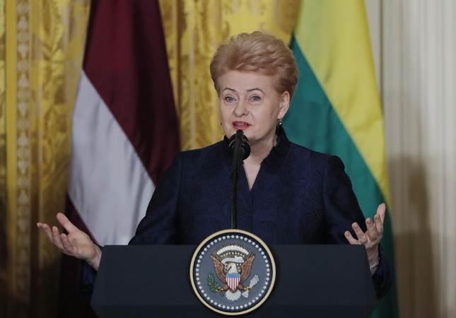 D. Grybauskaitė lankysis JAV Kongrese