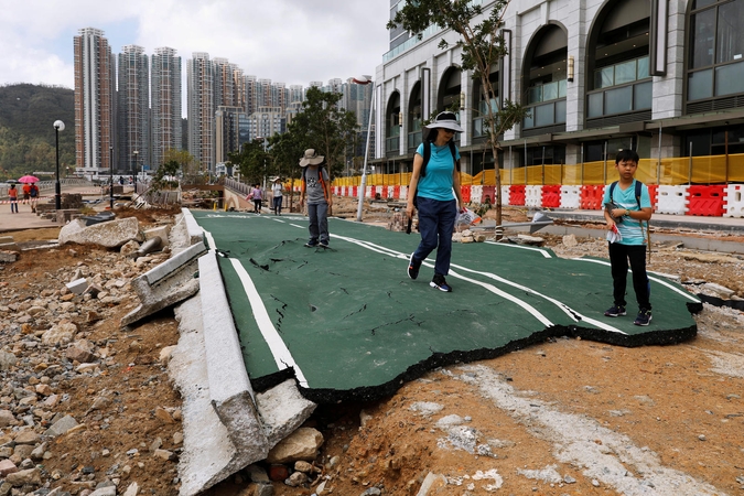 Filipinuose taifūno „Mangkhut“ aukų skaičius perkopė 80